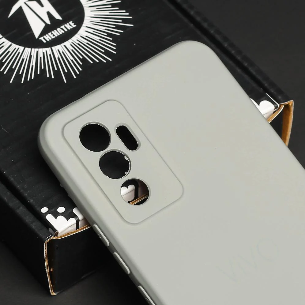 Light Brown Camera Original Silicone case for Vivo V23e - Image 4
