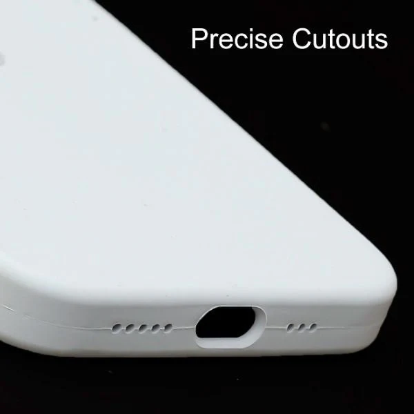 Light Grey Original Silicone case for Apple Iphone 13 Pro - Image 5
