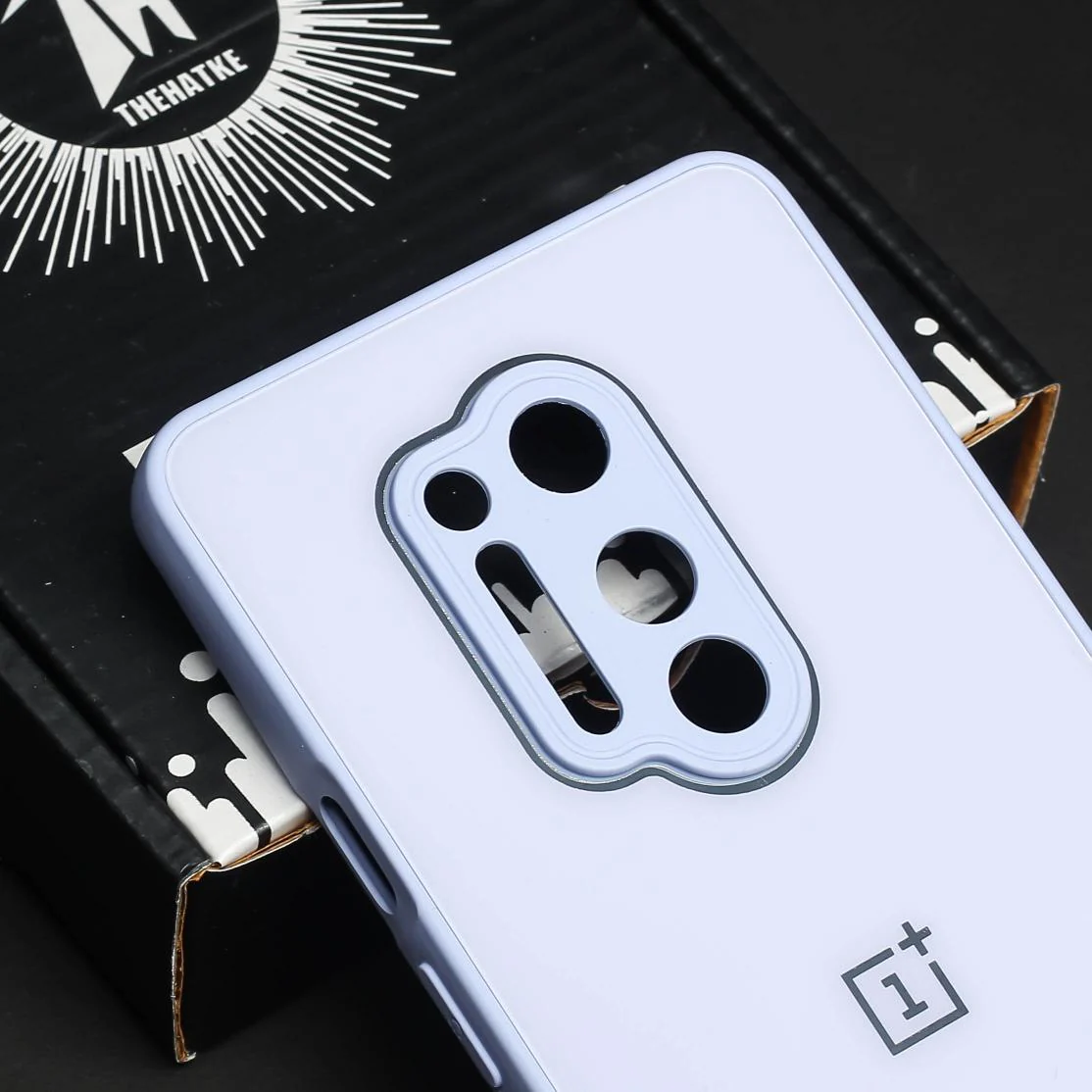 Light Purple camera Safe mirror case for Oneplus 8 Pro - Image 4