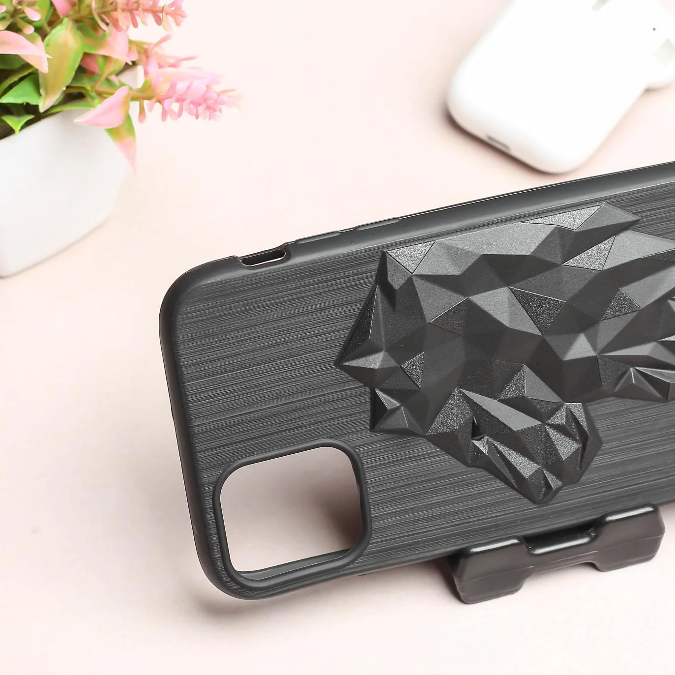 LION Engraved Silicone Case for Apple iphone 12 - Image 3