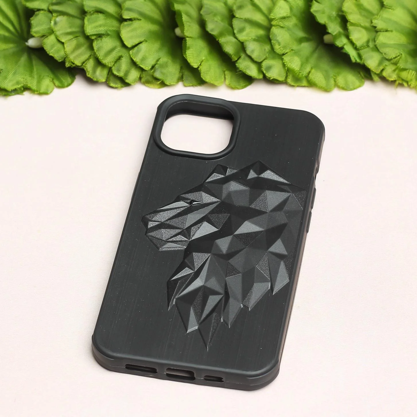 LION  Engraved  Silicone Case for Apple iphone 14 - Image 2