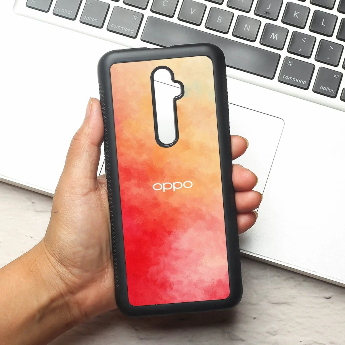 Magma oil Paint (MB) Silicone Case for Oppo Reno 2z