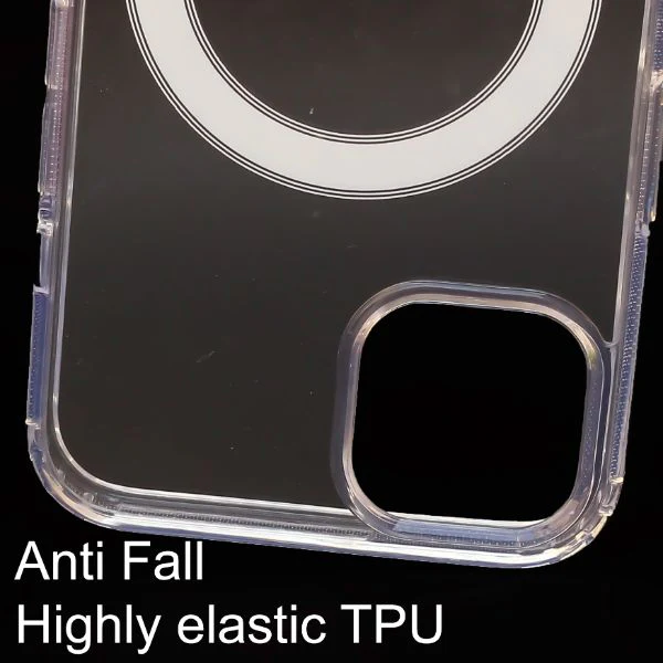 MagSafe Clear Transparent Silicone case for Apple iphone 11 - Image 3