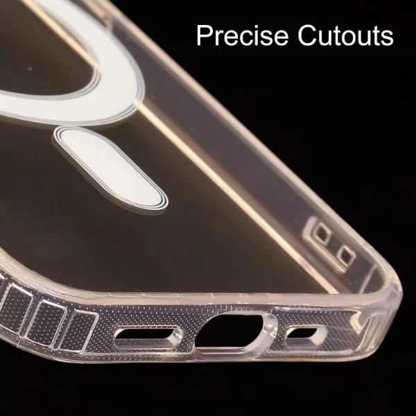 MagSafe Clear Transparent Silicone case for Apple iphone 11 Pro Max - Image 6