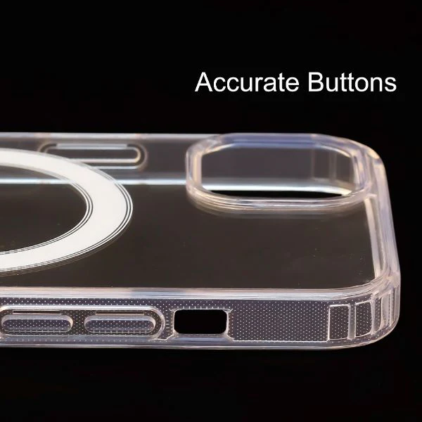 MagSafe Clear Transparent Silicone case for Apple iphone 12 Mini - Image 4
