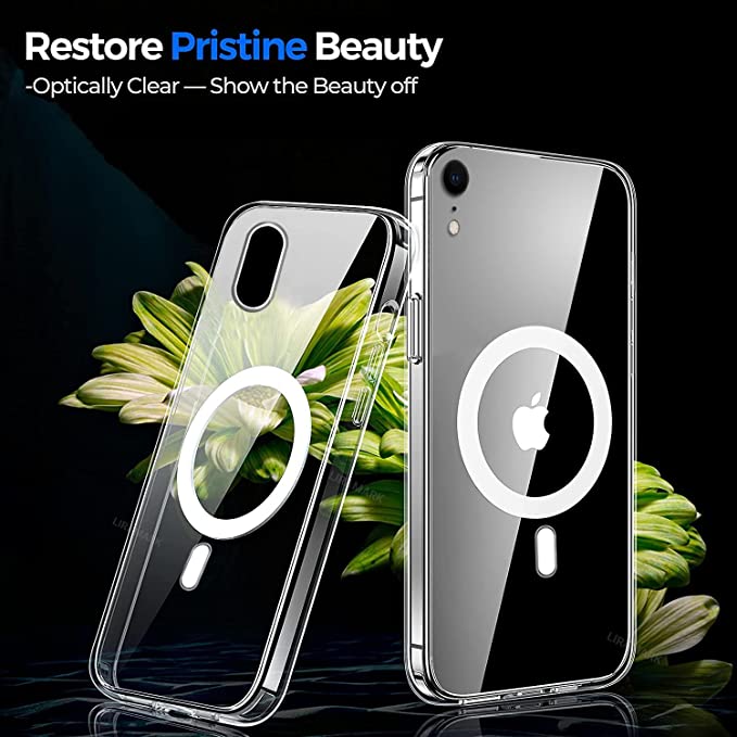 MagSafe Clear Transparent Silicone case for Apple iphone X/xs - Image 4