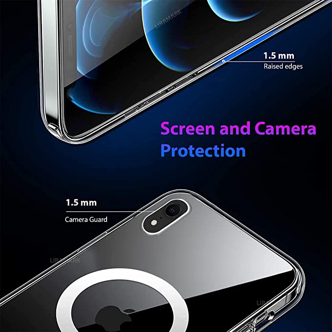 MagSafe Clear Transparent Silicone case for Apple iphone X/xs - Image 5