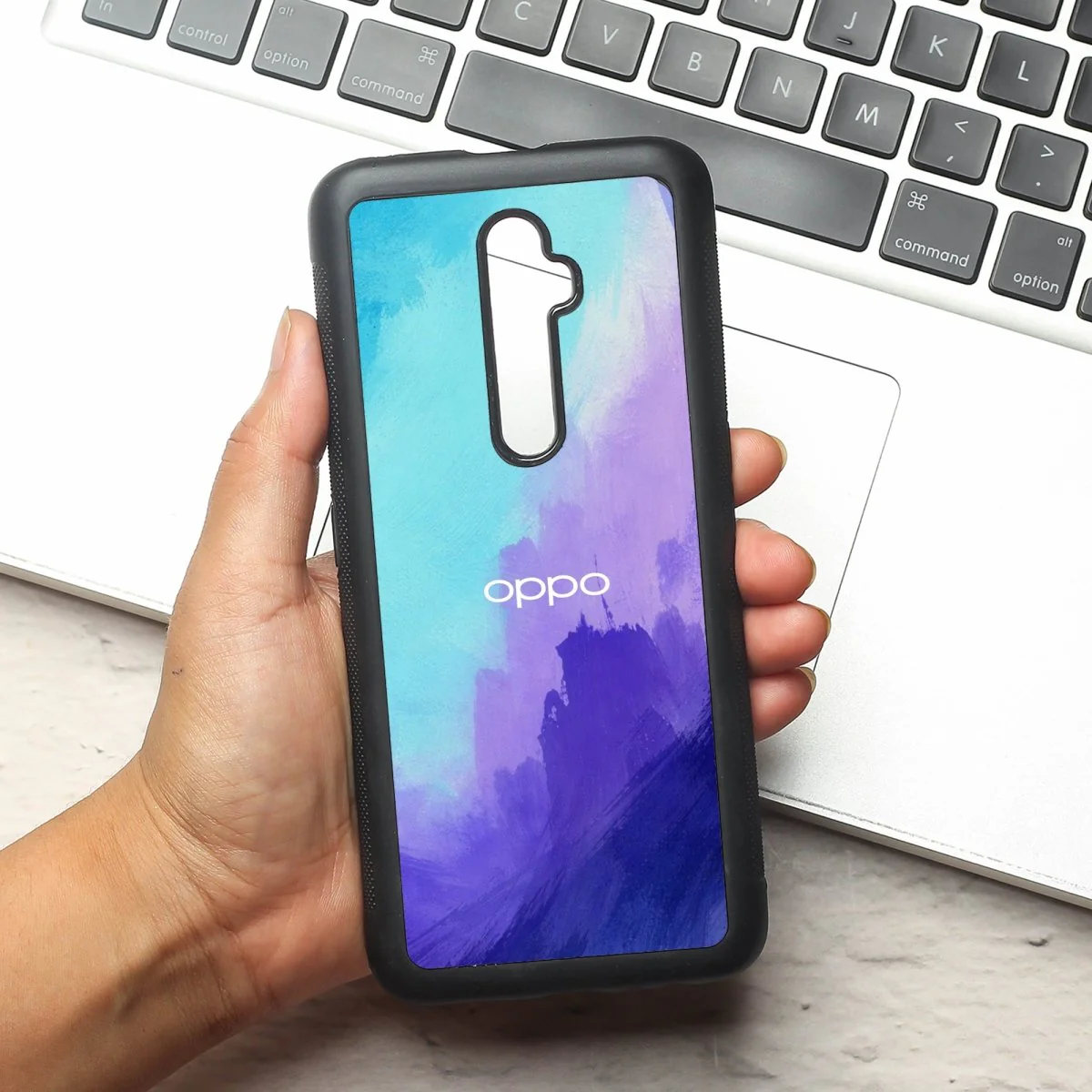 Marine oil Paint (MB) Silicone Case for Oppo Reno 2f