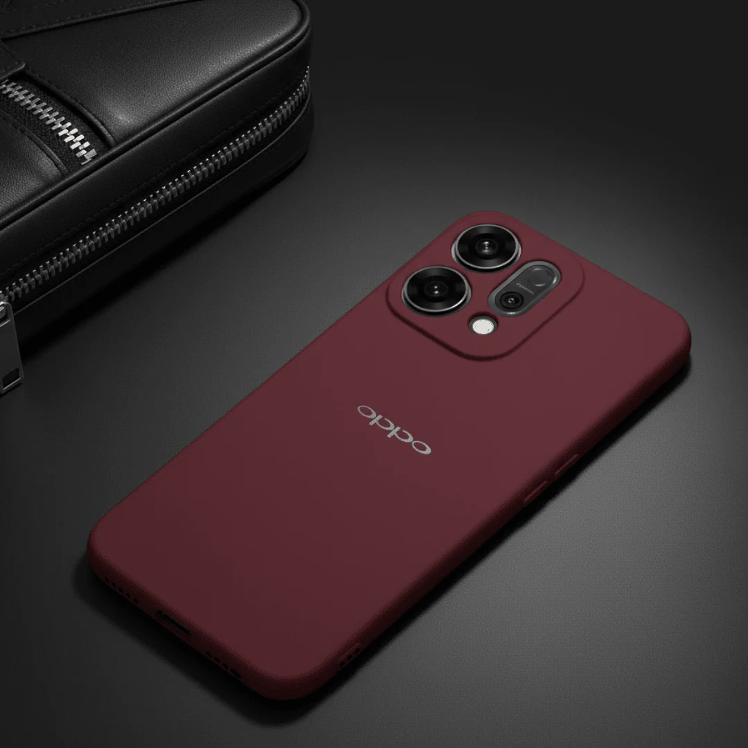 Mehroon Camera Original Silicone case for Oppo Reno 14