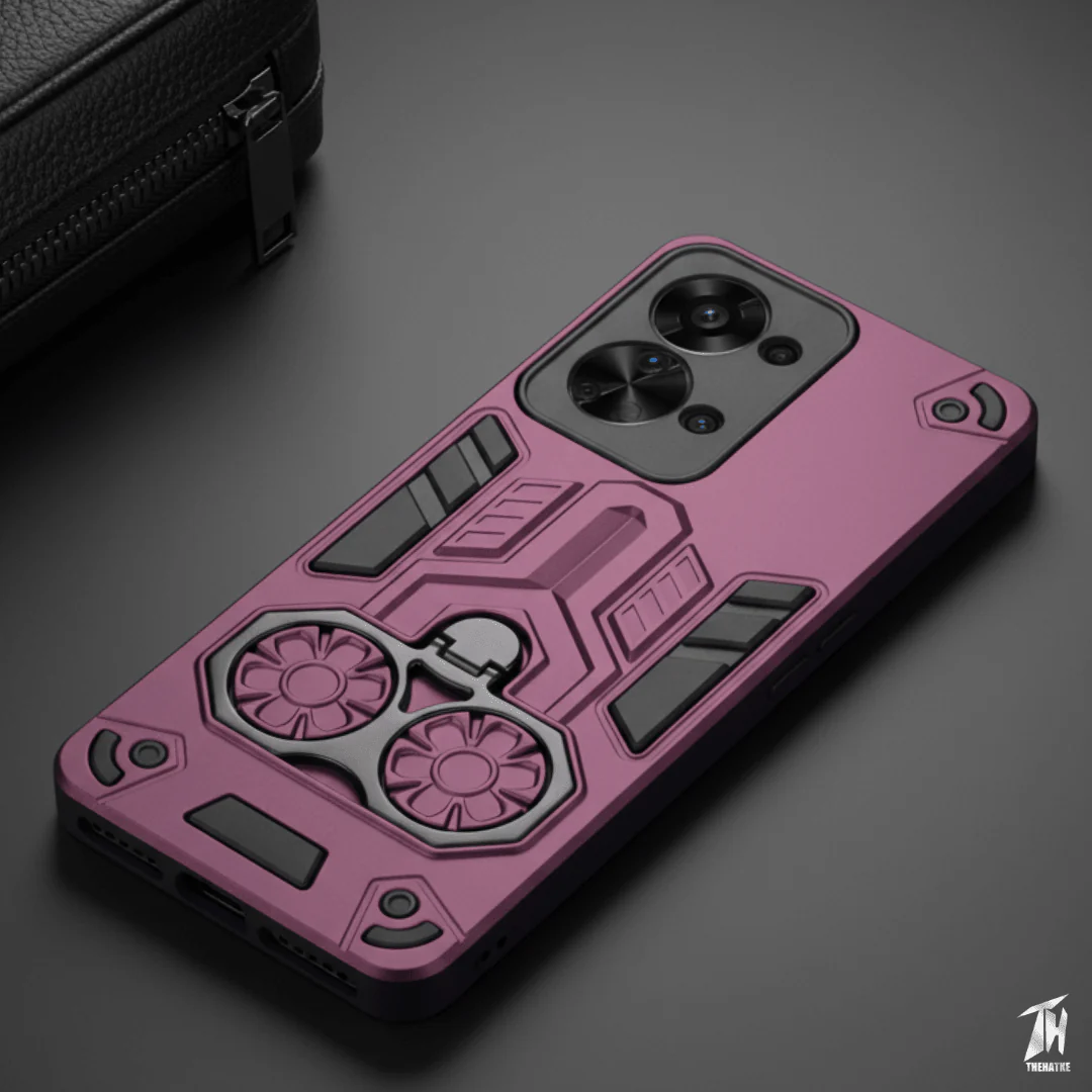 Mehroon Cycle Armor Silicone Case for Oneplus Nord 2T