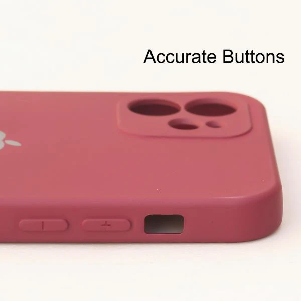 Mehroon Original Camera Silicone Case for Apple Iphone 12 - Image 3