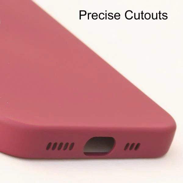 Mehroon Original Camera Silicone Case for Apple Iphone 12 - Image 5