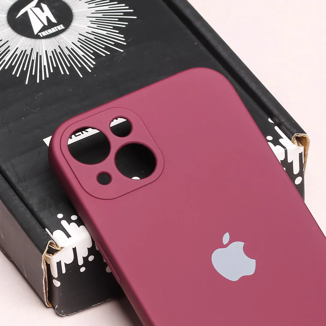 Mehroon Original Camera Silicone Case for Apple Iphone 14 - Image 4