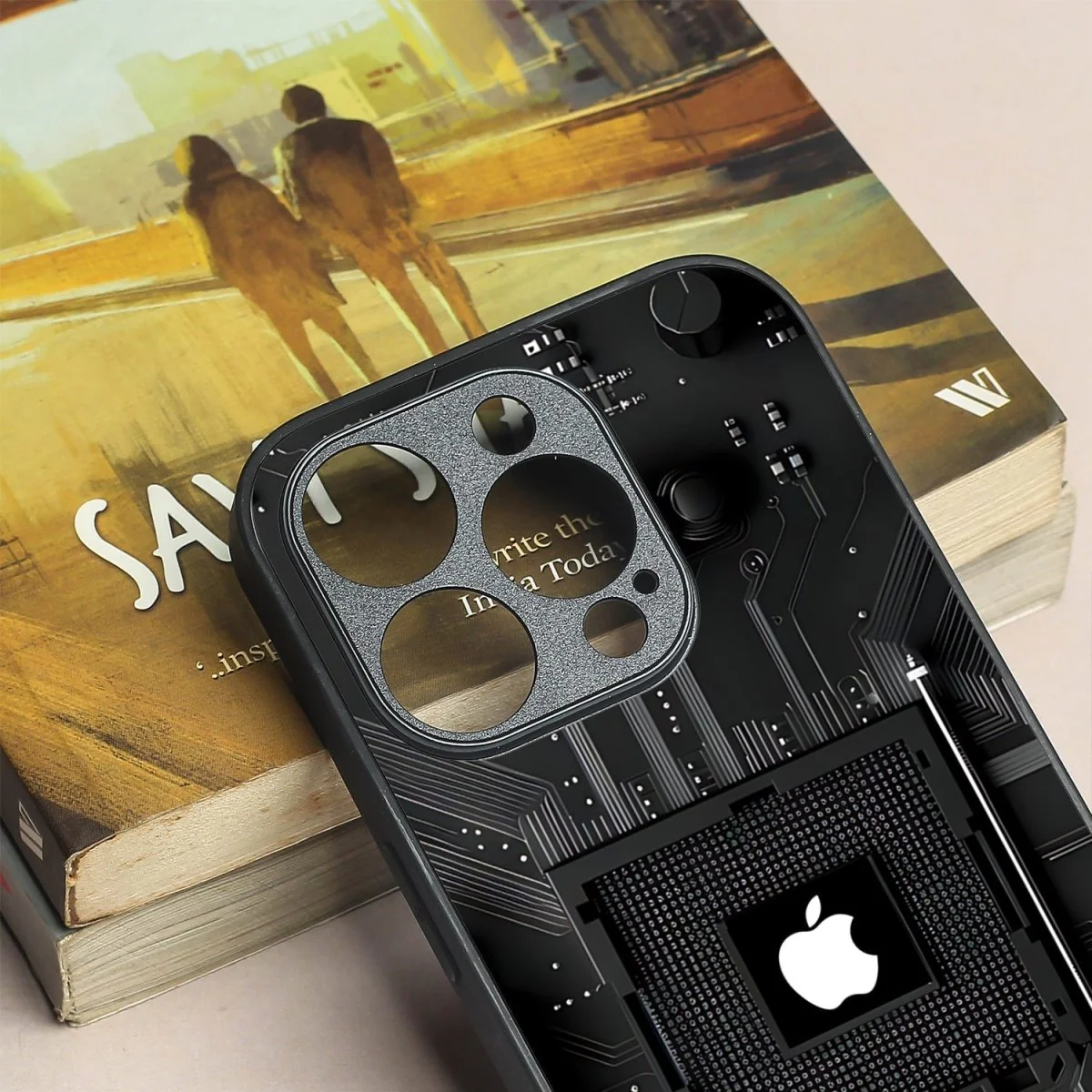 Microchip metal back case for Apple Iphone 11 Pro Max - Image 3