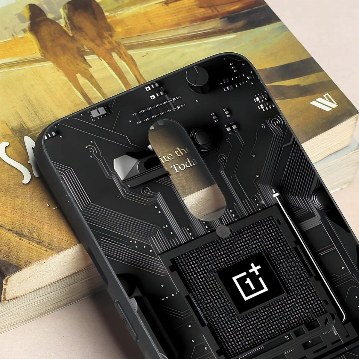 Microchip metal back case for Oneplus 7 Pro - Image 3