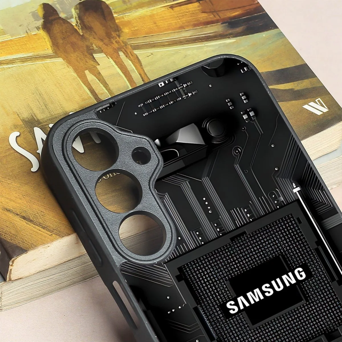 Microchip metal back case for Samsung A16 - Image 3