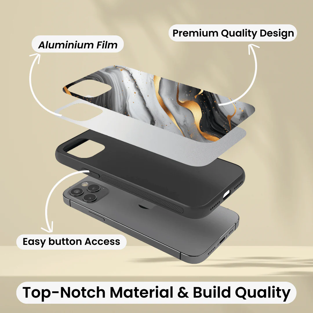 Microchip metal back case for Vivo T2 Pro - Image 4