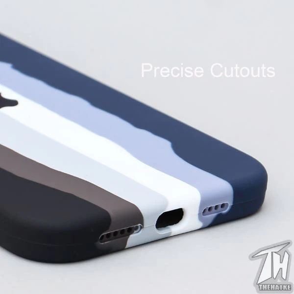Monochrome Silicone Case for Apple iphone 12 - Image 5