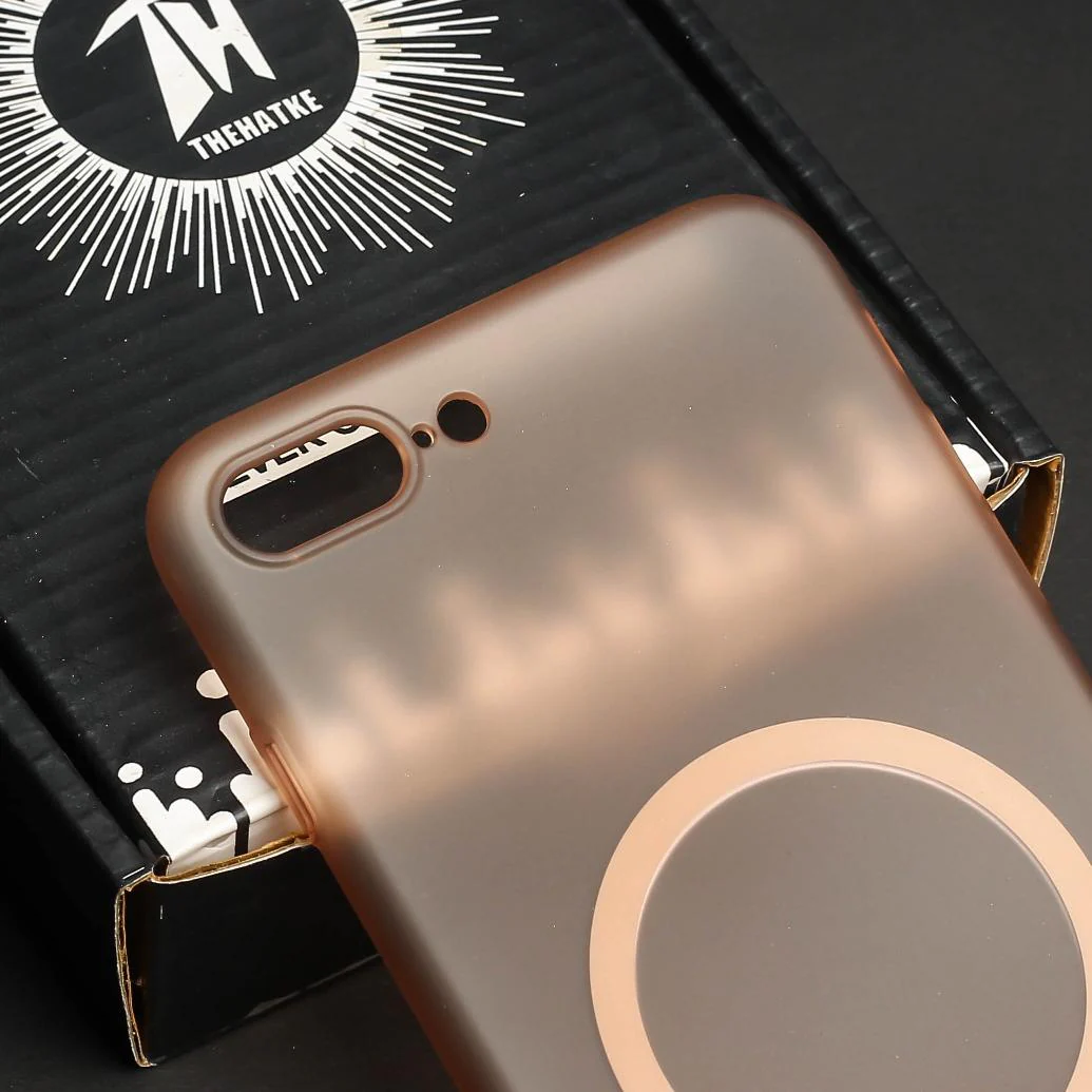 Natural Titanium Paper Matte Magsafe Case for Apple Iphone 7 Plus - Image 4