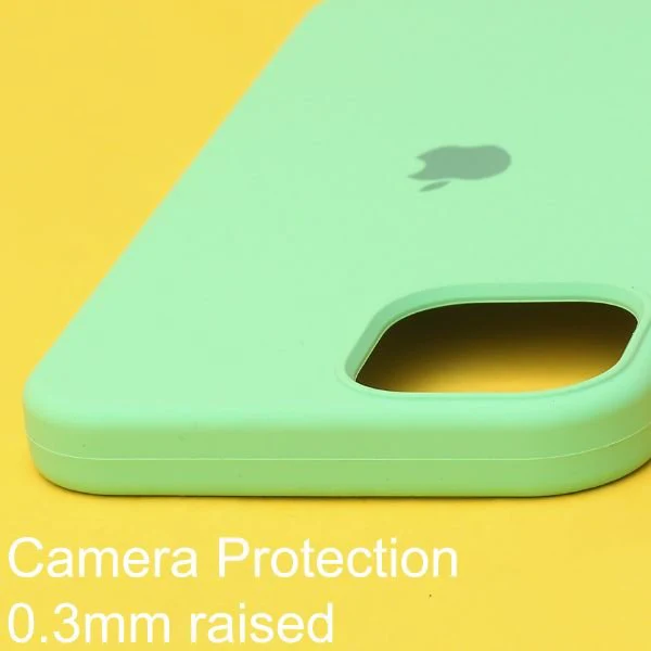 Neon Green Original Silicone case for Apple iphone 12 - Image 4