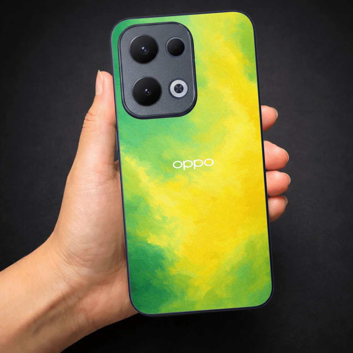 Ocean oil Paint (MB) Silicone Case for Oppo Reno 13