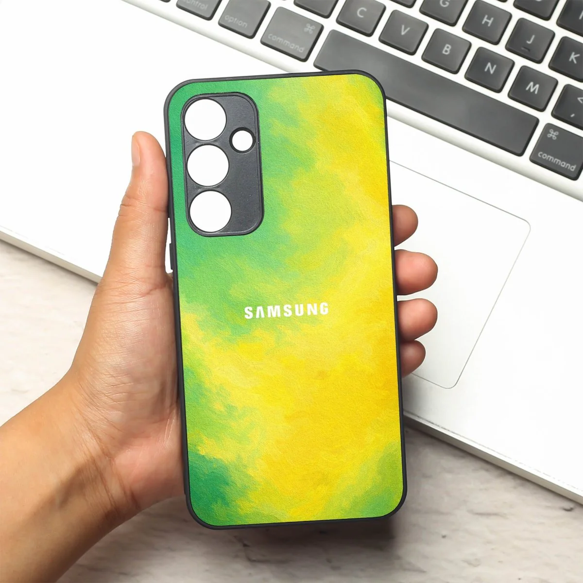 Ocean oil Paint (MB) silicone Case for Samsung A35