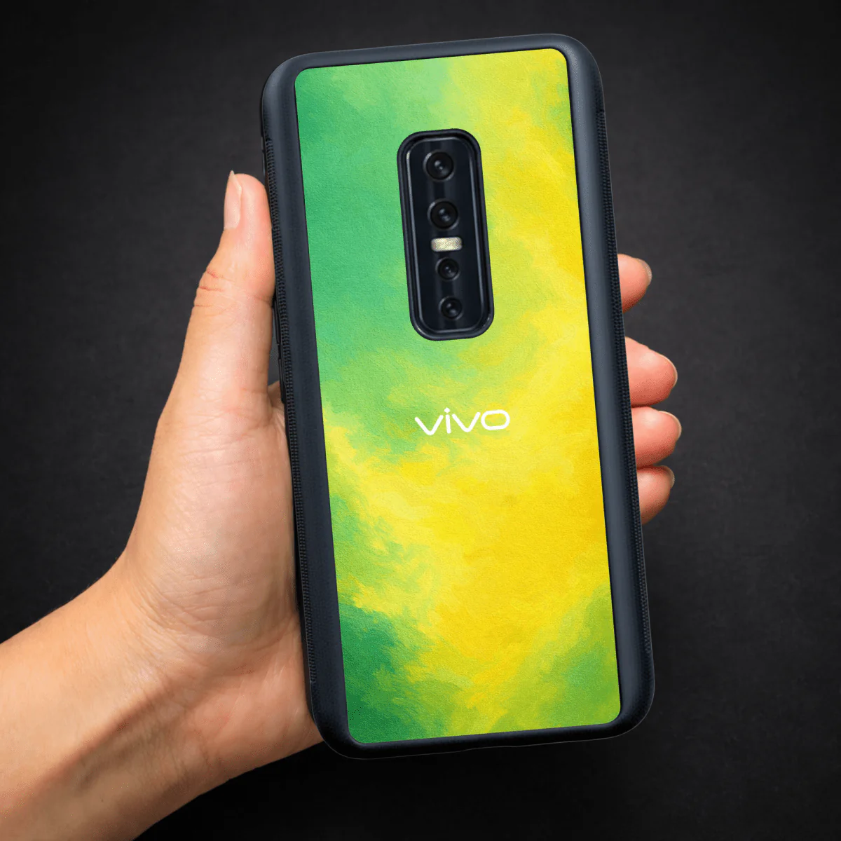 Ocean oil Paint (MB) Silicone Case for Vivo V17 Pro