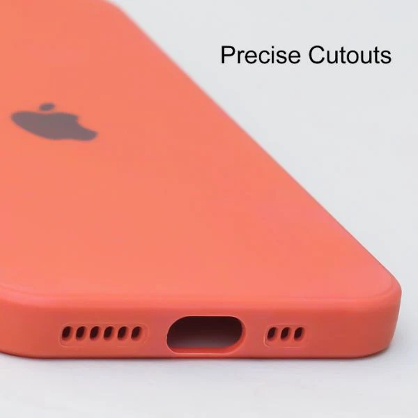 Orange Candy Silicone Case for Apple Iphone 12 Pro - Image 5