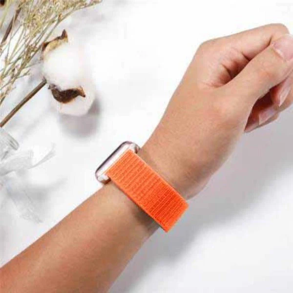Orange Nylon Strap For Apple Watch Series 1 (38mm/40mm/41mm) - Image 3