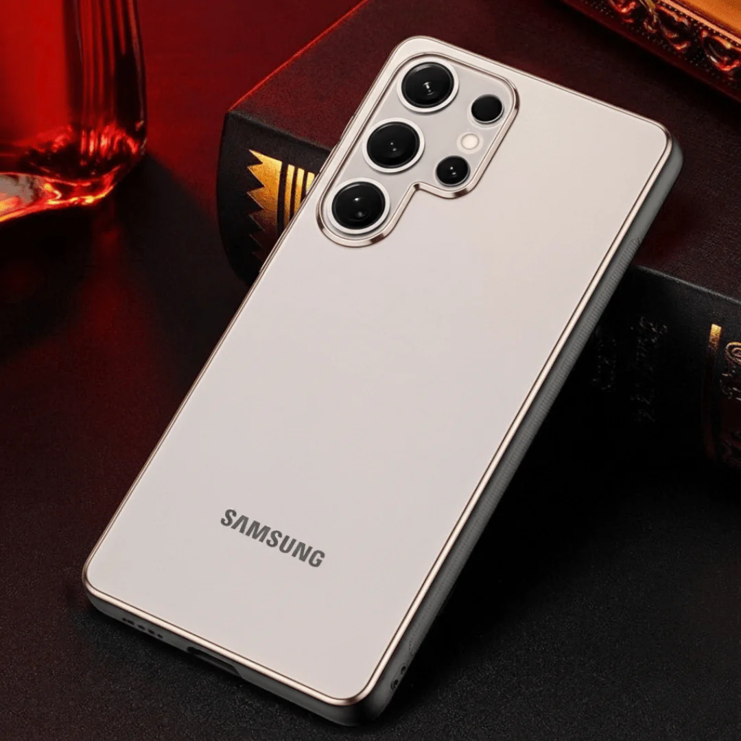 Light Peach Matte Case for Samsung S22 Ultra