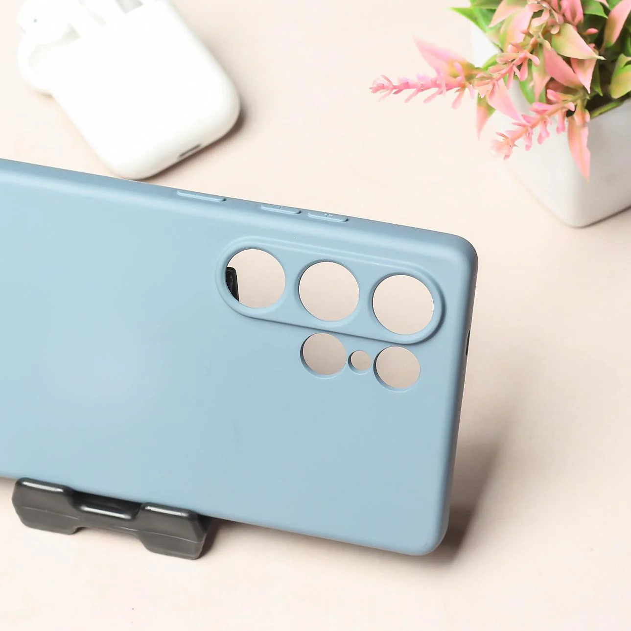 Pastel Purple Camera Original Silicone case for Samsung S25 Ultra - Image 3