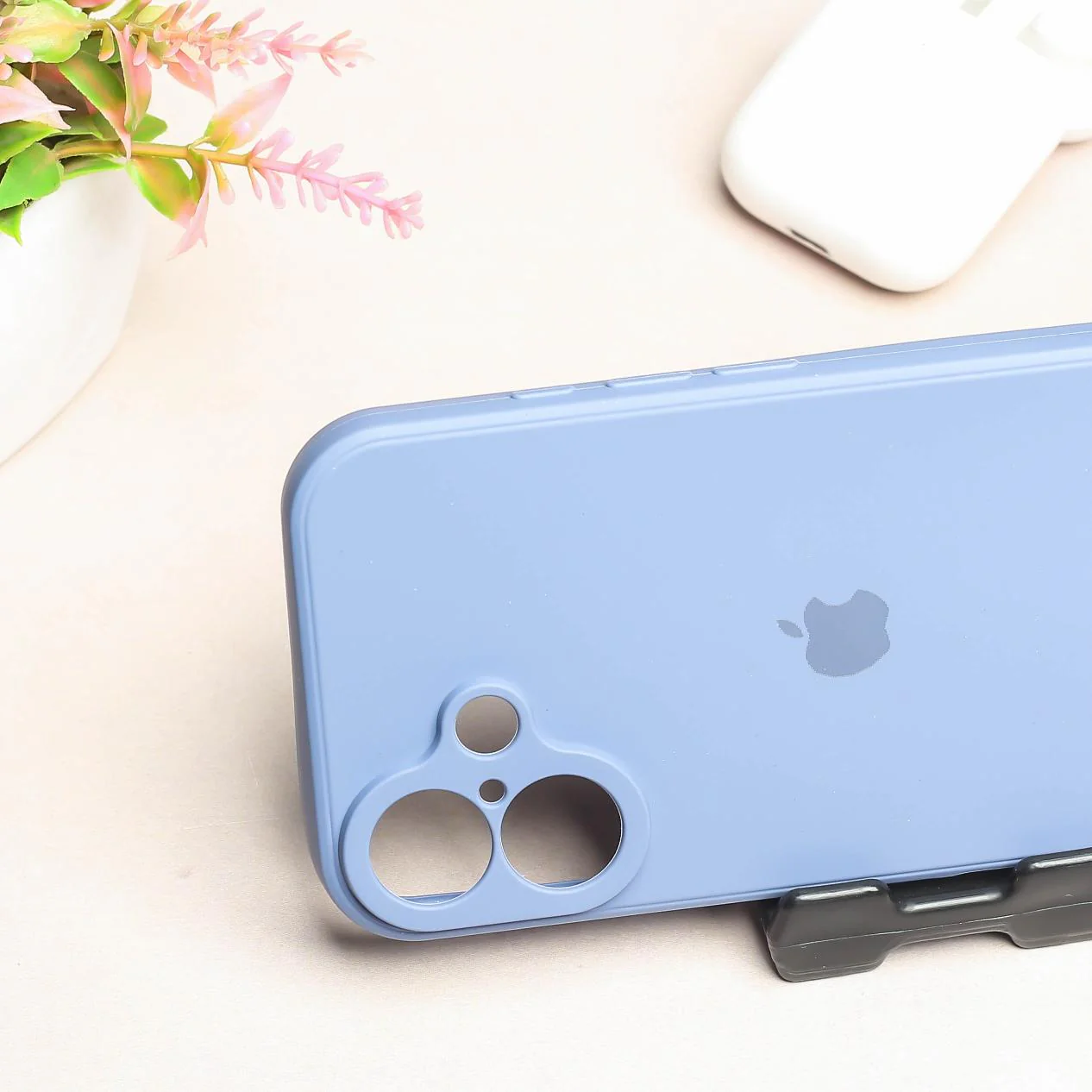 Pastel Purple Original Camera Silicone Case for Apple Iphone 16 - Image 3