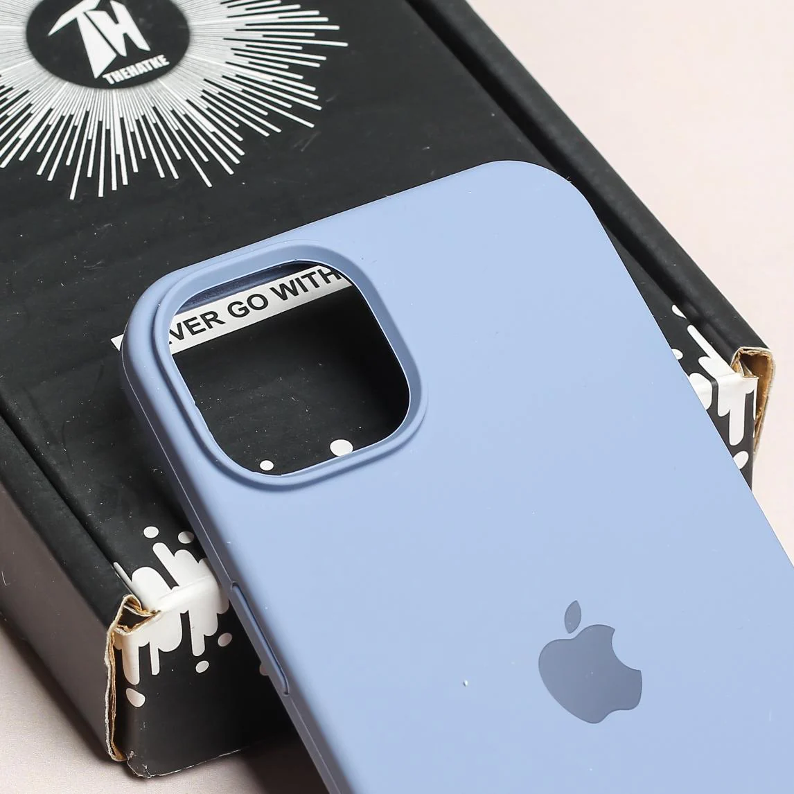 Pastel Purple Original Silicone case for Apple iphone 13 - Image 4