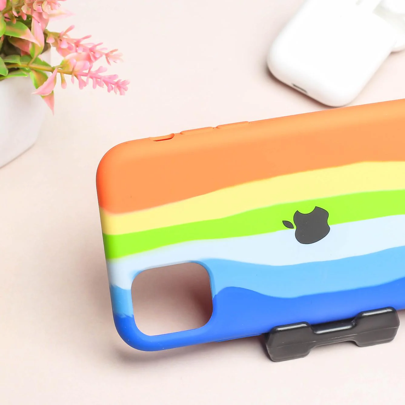 PATTERN 2 Rainbow Silicone Case for Apple iphone 12 Mini - Image 3