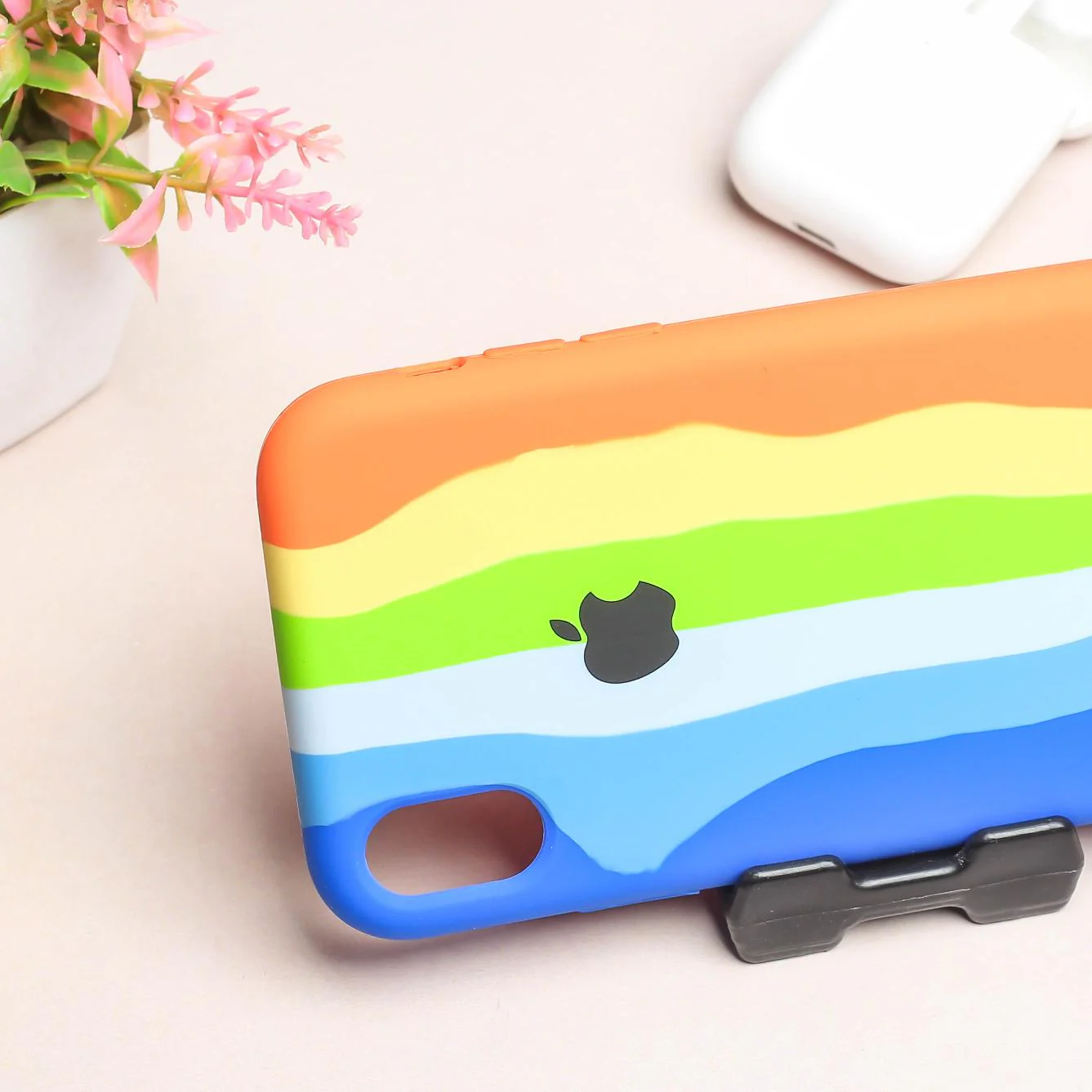 PATTERN 2 Rainbow Silicone Case for Apple iphone XR - Image 3