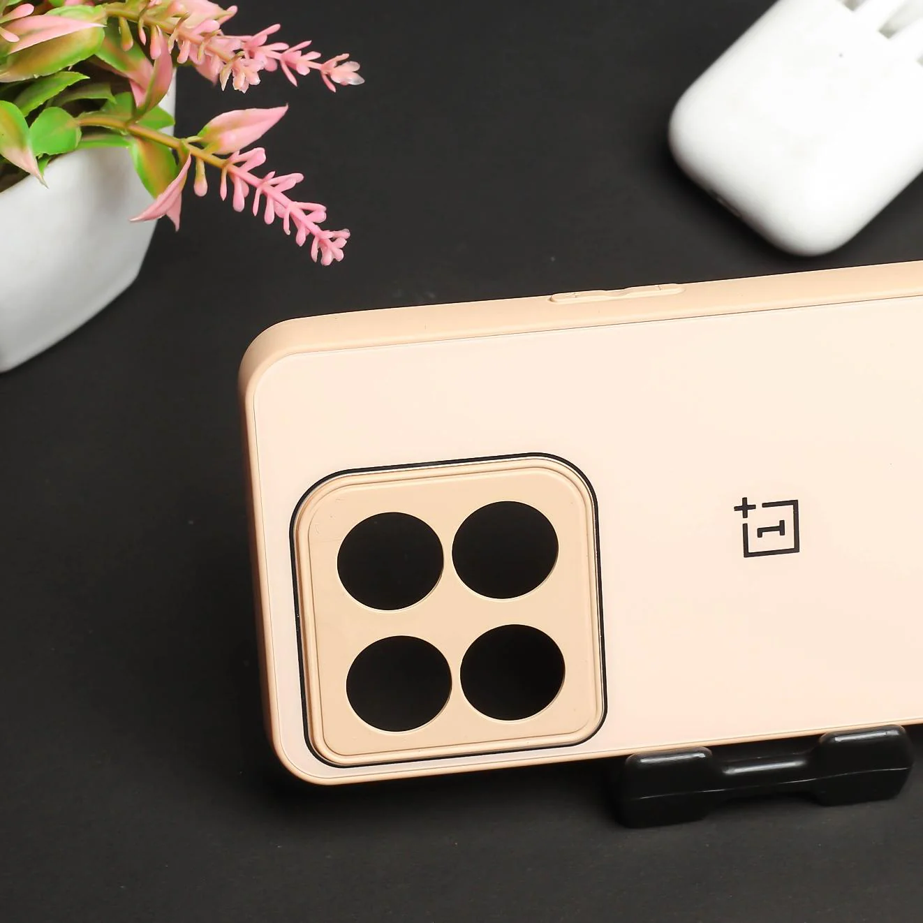 Peach camera Safe mirror case for Oneplus 10T - Image 3