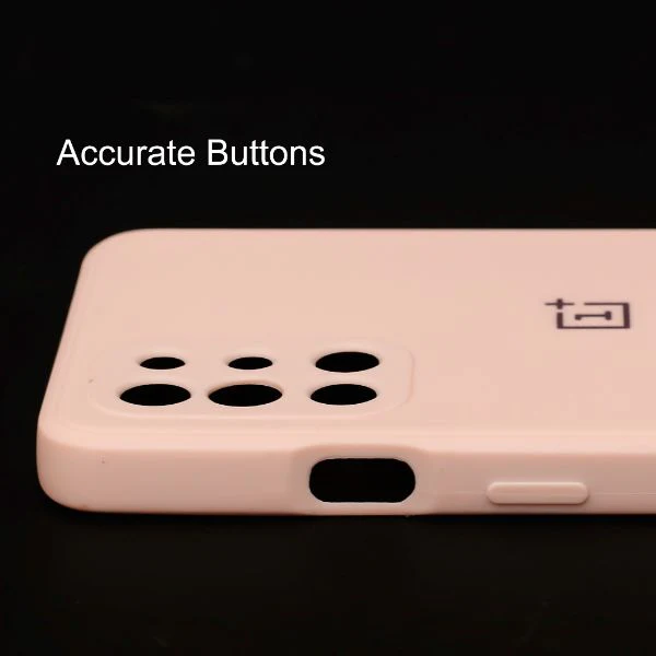 Peach Candy Silicone Case for Oneplus 9R - Image 3