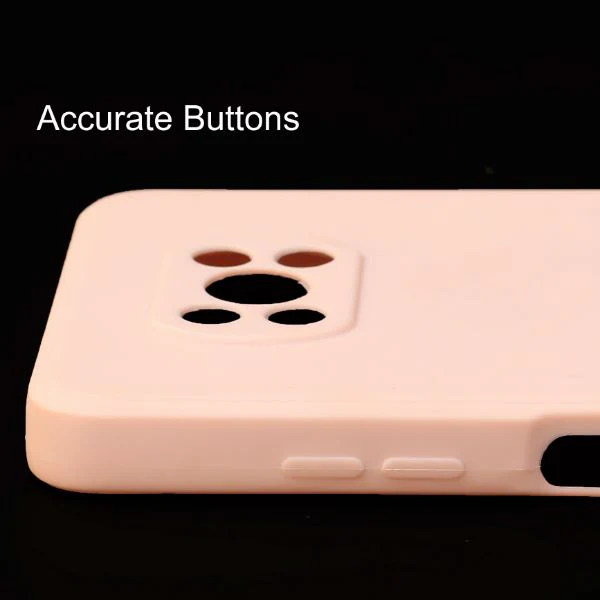 Peach Candy Silicone Case for Poco X3 - Image 3