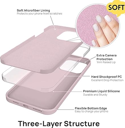 Peach Original Silicone case for Apple Iphone 16 Pro - Image 5