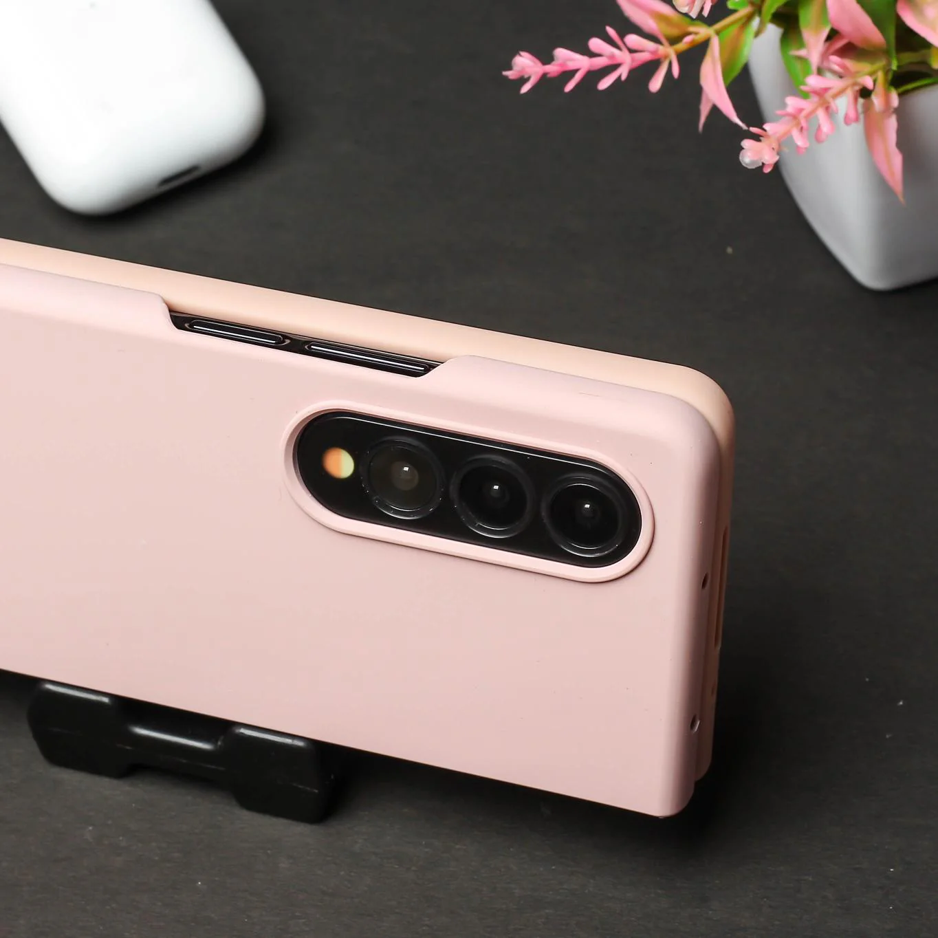Peach Original Silicone case for Samsung Z Fold 3 5G - Image 3