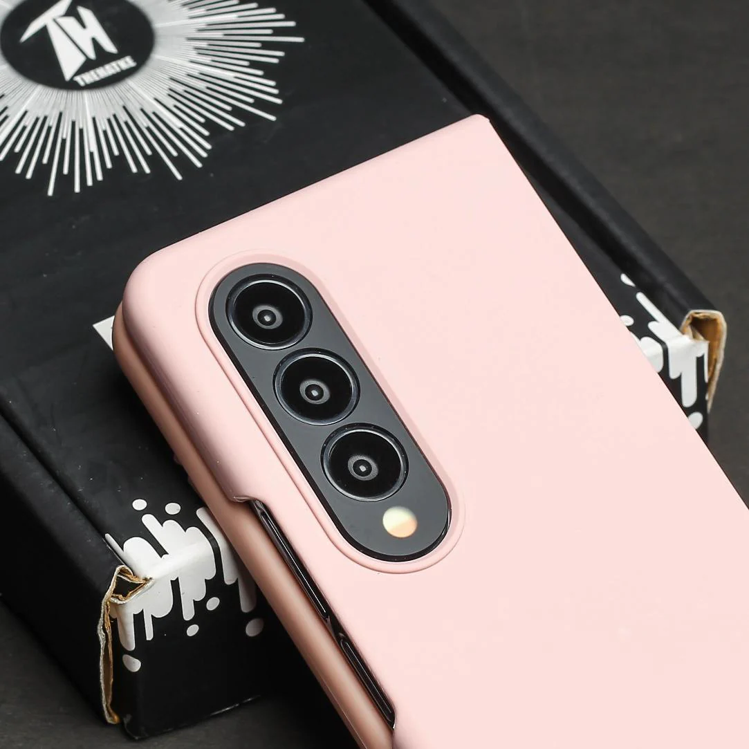 Peach Original Silicone case for Samsung Z Fold 4 5G - Image 4