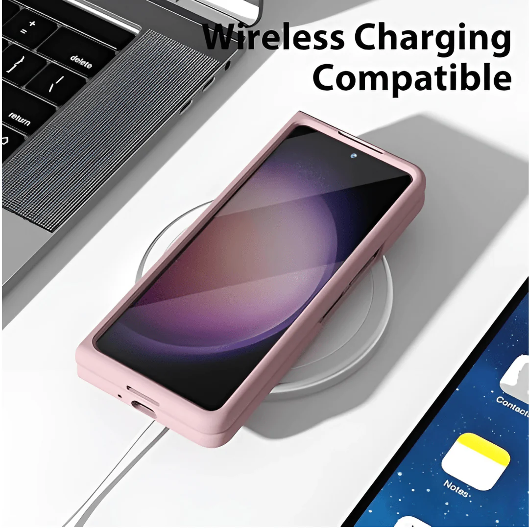 Peach Original Silicone case for Samsung Z Fold 6 5G - Image 2
