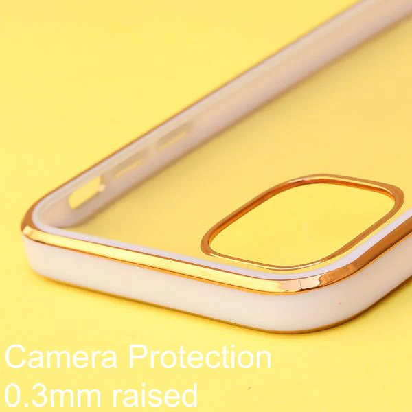 Purple Electroplated Transparent Case for Apple iphone 11 Pro - Image 5