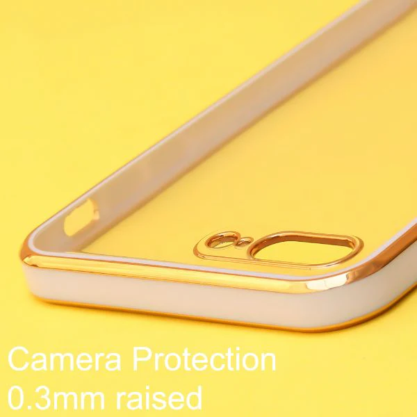 Purple Electroplated Transparent Case for Apple iphone 7 Plus - Image 4