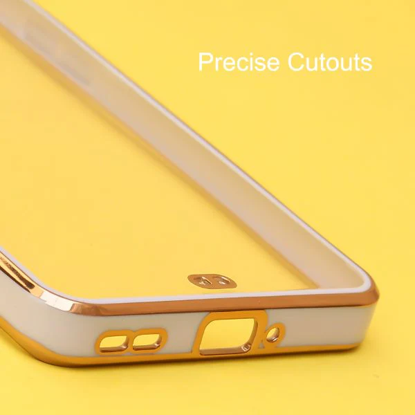 Purple Electroplated Transparent Case for Oneplus 9 Pro - Image 5