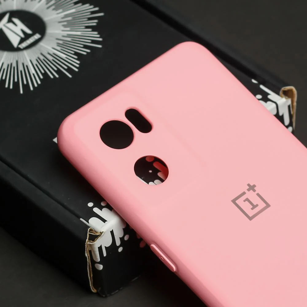Pink Original Camera Safe Silicone case for Oneplus Nord CE 2 - Image 3