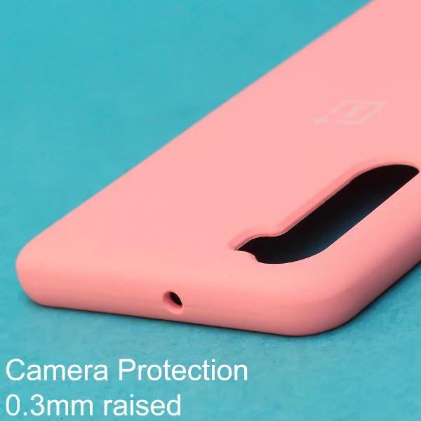 Pink Original Silicone case for Oneplus Nord - Image 4