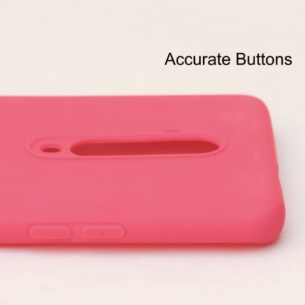 Pink Silicone Case for Oneplus 7 Pro - Image 3
