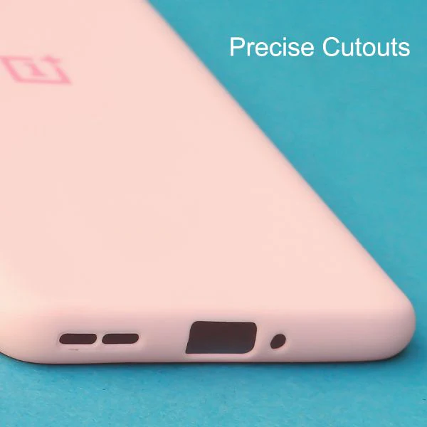 Pink Silicone Case for Oneplus Nord - Image 5