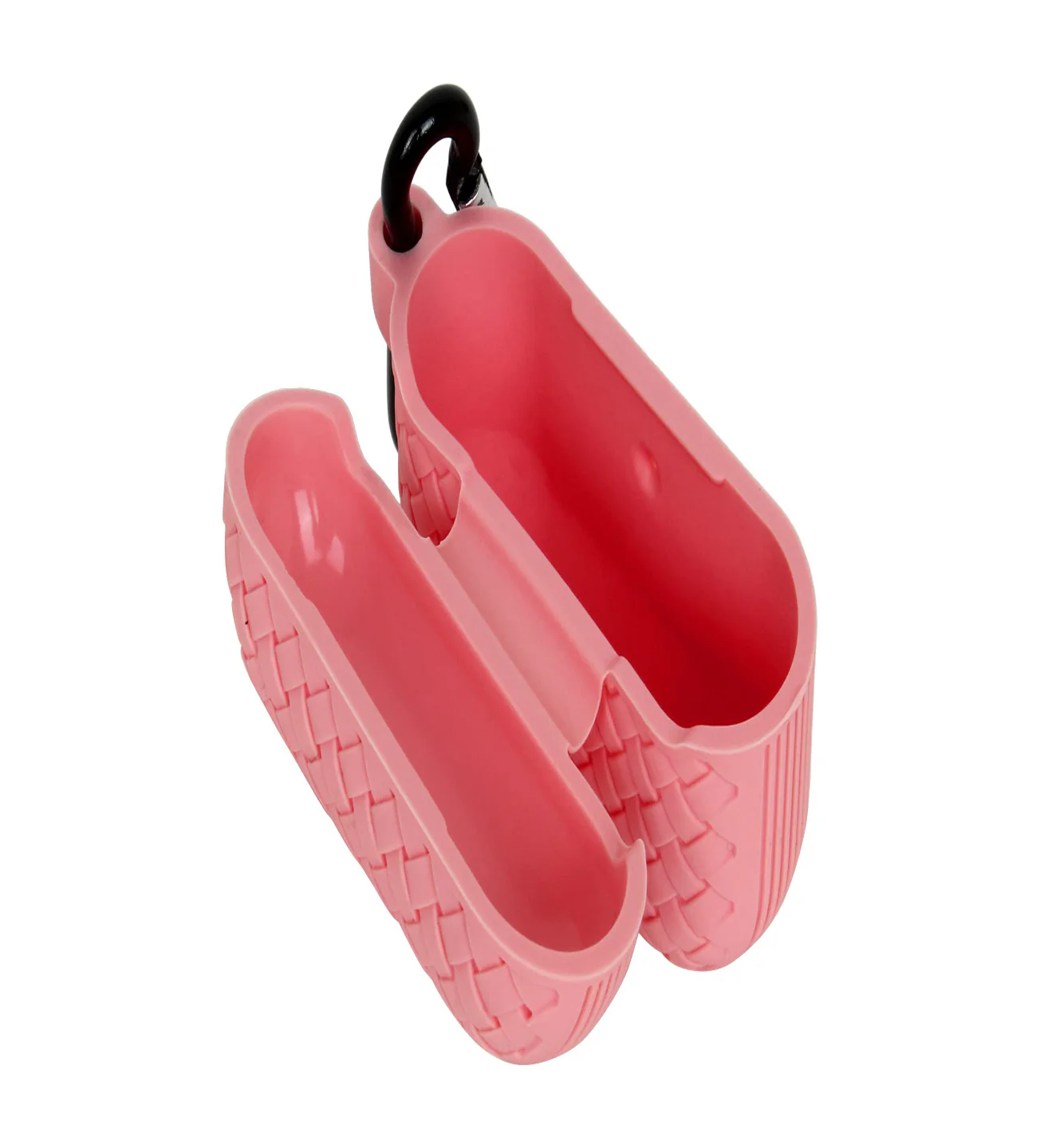 Pink Stylish Silicone Case For Apple Airpods 1/2 - Image 3